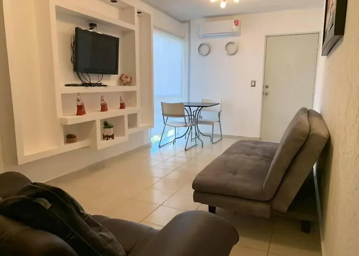 Departamento Diamante Alberca 15 Min Barra Vieja