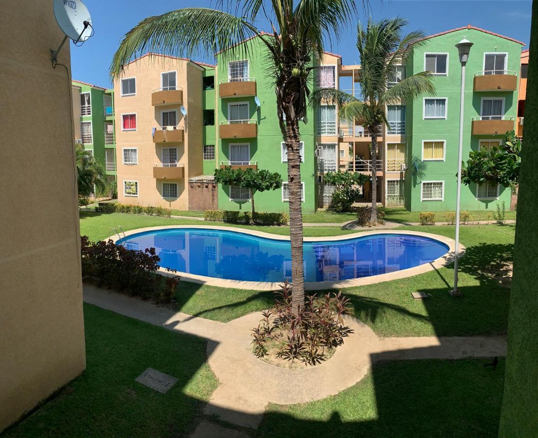 Departamento Diamante Alberca 15 Min Barra Vieja Appartement *